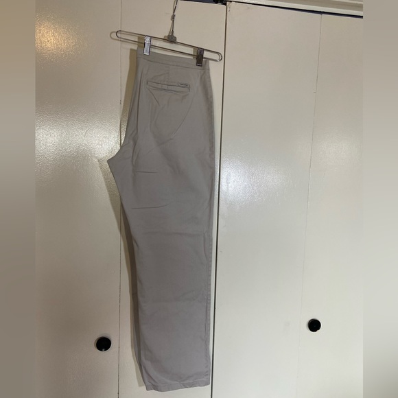 Khaki Wide-leg Pants - Picture 4 of 5